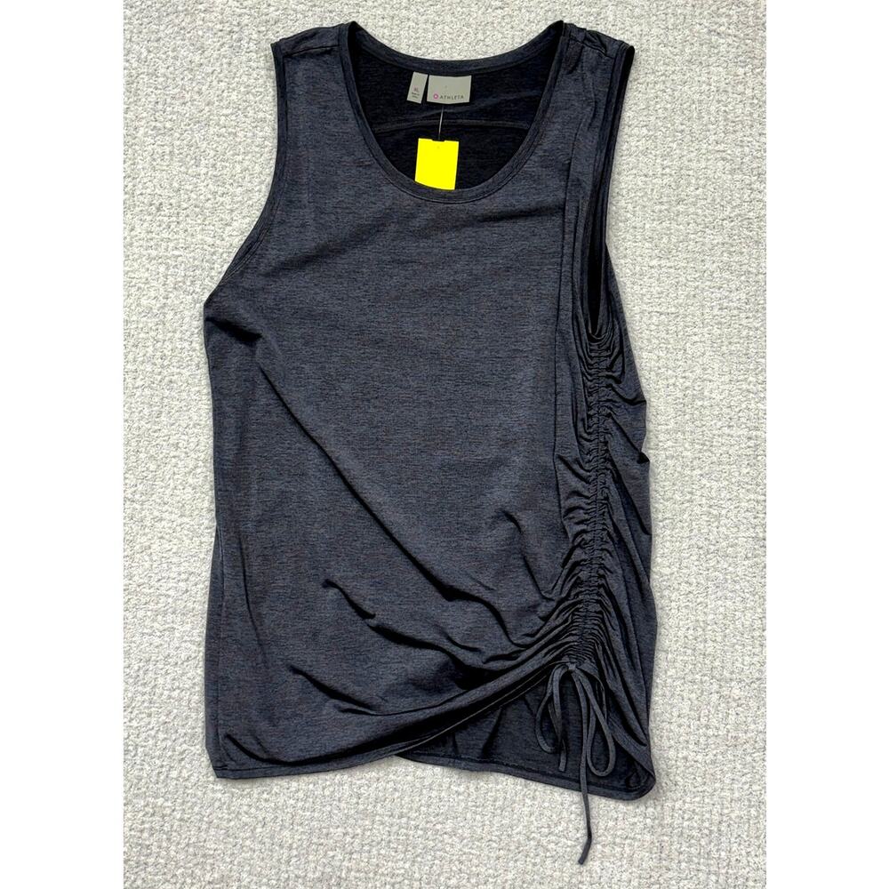 Athleta Women's Dark Grey Sleeveless Athletic Top Size XL #59018